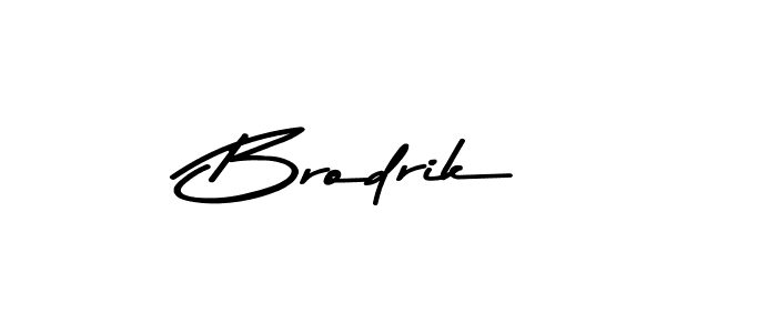 Brodrik stylish signature style. Best Handwritten Sign (Asem Kandis PERSONAL USE) for my name. Handwritten Signature Collection Ideas for my name Brodrik. Brodrik signature style 9 images and pictures png