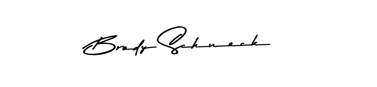 Brody Schneck stylish signature style. Best Handwritten Sign (Asem Kandis PERSONAL USE) for my name. Handwritten Signature Collection Ideas for my name Brody Schneck. Brody Schneck signature style 9 images and pictures png