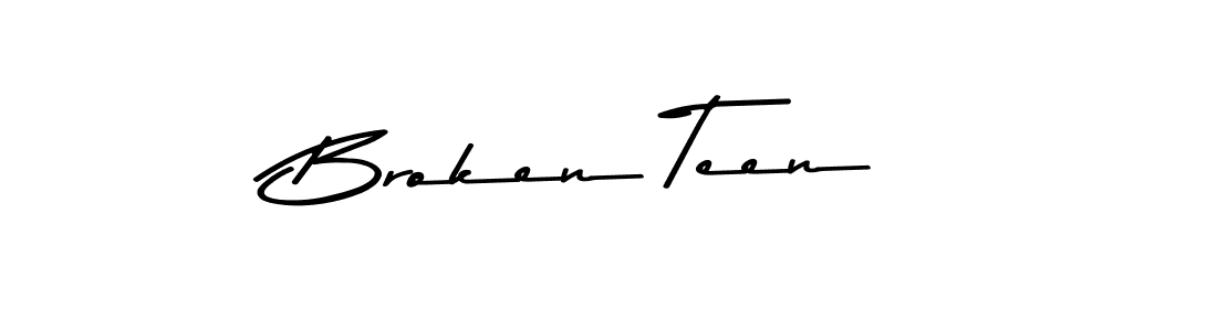 Also You can easily find your signature by using the search form. We will create Broken Teen name handwritten signature images for you free of cost using Asem Kandis PERSONAL USE sign style. Broken Teen signature style 9 images and pictures png