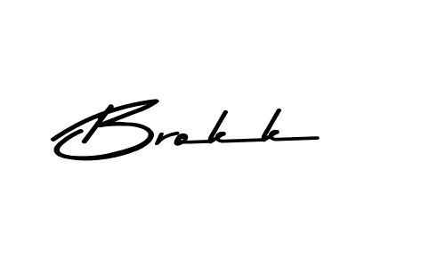 The best way (Asem Kandis PERSONAL USE) to make a short signature is to pick only two or three words in your name. The name Brokk include a total of six letters. For converting this name. Brokk signature style 9 images and pictures png