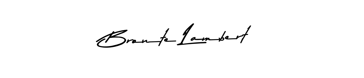 The best way (Asem Kandis PERSONAL USE) to make a short signature is to pick only two or three words in your name. The name Bronte Lambert include a total of six letters. For converting this name. Bronte Lambert signature style 9 images and pictures png