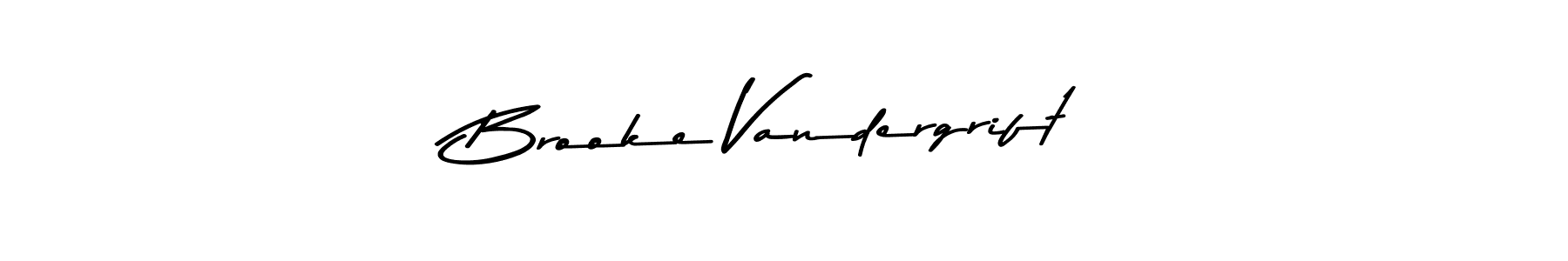Design your own signature with our free online signature maker. With this signature software, you can create a handwritten (Asem Kandis PERSONAL USE) signature for name Brooke Vandergrift. Brooke Vandergrift signature style 9 images and pictures png