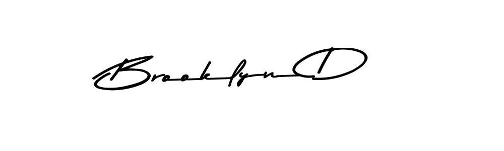 Create a beautiful signature design for name Brooklyn D. With this signature (Asem Kandis PERSONAL USE) fonts, you can make a handwritten signature for free. Brooklyn D signature style 9 images and pictures png