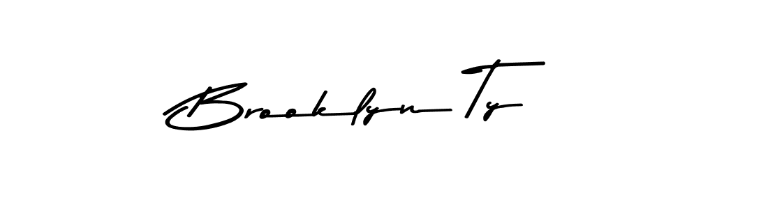 Use a signature maker to create a handwritten signature online. With this signature software, you can design (Asem Kandis PERSONAL USE) your own signature for name Brooklyn Ty. Brooklyn Ty signature style 9 images and pictures png