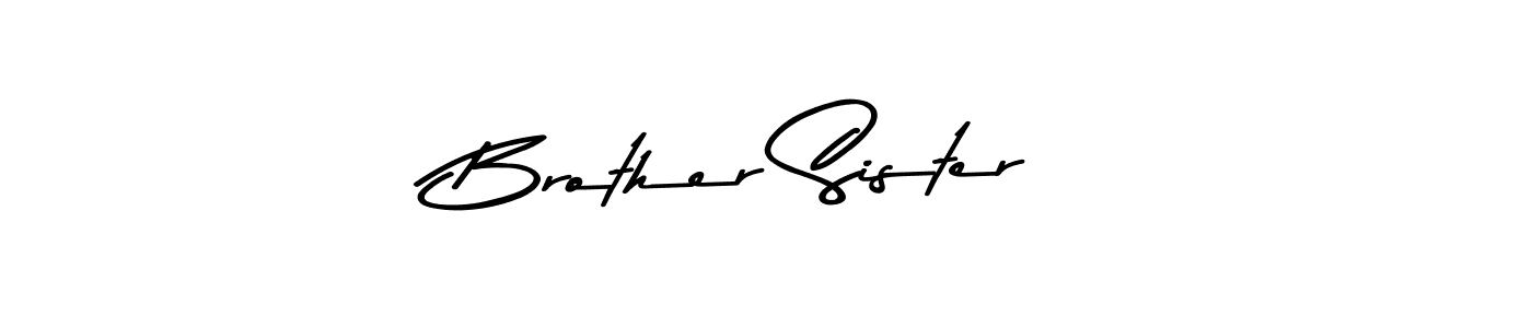 How to make Brother Sister signature? Asem Kandis PERSONAL USE is a professional autograph style. Create handwritten signature for Brother Sister name. Brother Sister signature style 9 images and pictures png