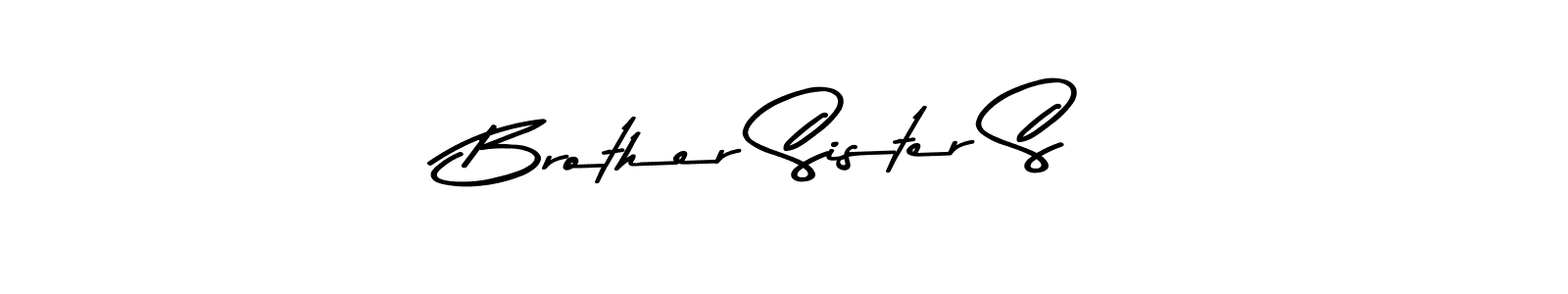 Asem Kandis PERSONAL USE is a professional signature style that is perfect for those who want to add a touch of class to their signature. It is also a great choice for those who want to make their signature more unique. Get Brother Sister S name to fancy signature for free. Brother Sister S signature style 9 images and pictures png