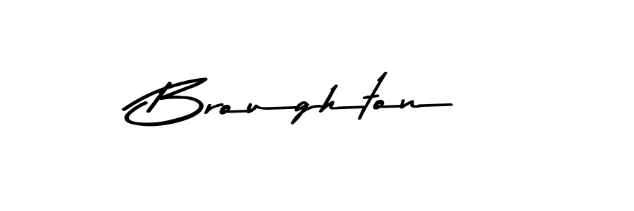 Broughton stylish signature style. Best Handwritten Sign (Asem Kandis PERSONAL USE) for my name. Handwritten Signature Collection Ideas for my name Broughton. Broughton signature style 9 images and pictures png