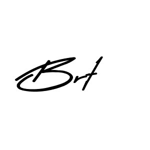 Use a signature maker to create a handwritten signature online. With this signature software, you can design (Asem Kandis PERSONAL USE) your own signature for name Brt. Brt signature style 9 images and pictures png