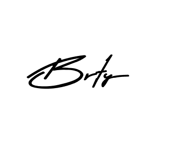 if you are searching for the best signature style for your name Brty. so please give up your signature search. here we have designed multiple signature styles  using Asem Kandis PERSONAL USE. Brty signature style 9 images and pictures png