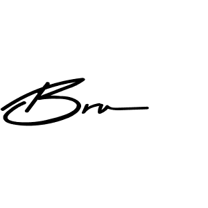 Use a signature maker to create a handwritten signature online. With this signature software, you can design (Asem Kandis PERSONAL USE) your own signature for name Bru. Bru signature style 9 images and pictures png