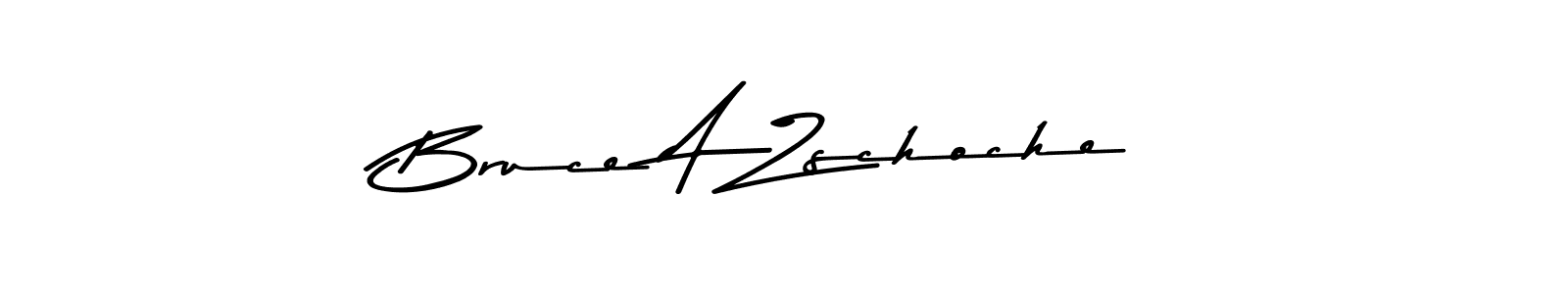 Design your own signature with our free online signature maker. With this signature software, you can create a handwritten (Asem Kandis PERSONAL USE) signature for name Bruce A Zschoche. Bruce A Zschoche signature style 9 images and pictures png