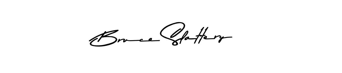 Bruce Slattery stylish signature style. Best Handwritten Sign (Asem Kandis PERSONAL USE) for my name. Handwritten Signature Collection Ideas for my name Bruce Slattery. Bruce Slattery signature style 9 images and pictures png