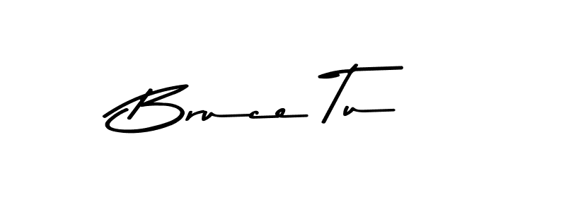 Make a beautiful signature design for name Bruce Tu. With this signature (Asem Kandis PERSONAL USE) style, you can create a handwritten signature for free. Bruce Tu signature style 9 images and pictures png