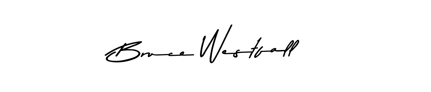 How to make Bruce Westfall signature? Asem Kandis PERSONAL USE is a professional autograph style. Create handwritten signature for Bruce Westfall name. Bruce Westfall signature style 9 images and pictures png