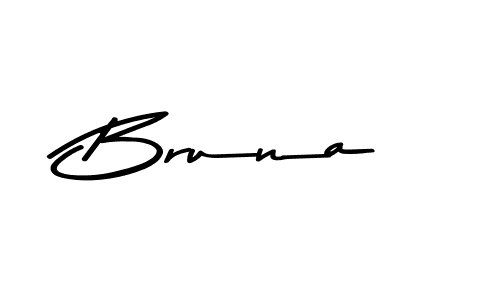 How to make Bruna name signature. Use Asem Kandis PERSONAL USE style for creating short signs online. This is the latest handwritten sign. Bruna signature style 9 images and pictures png