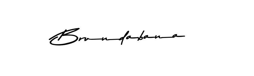 Use a signature maker to create a handwritten signature online. With this signature software, you can design (Asem Kandis PERSONAL USE) your own signature for name Brundabana. Brundabana signature style 9 images and pictures png