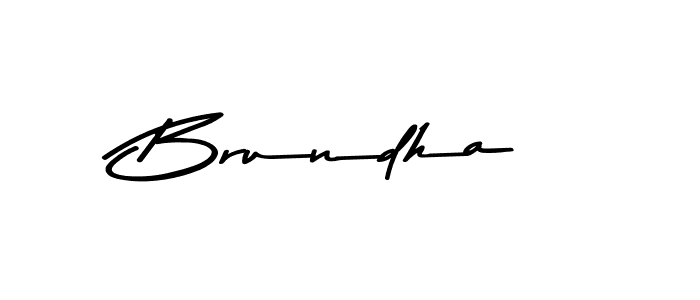 You should practise on your own different ways (Asem Kandis PERSONAL USE) to write your name (Brundha) in signature. don't let someone else do it for you. Brundha signature style 9 images and pictures png