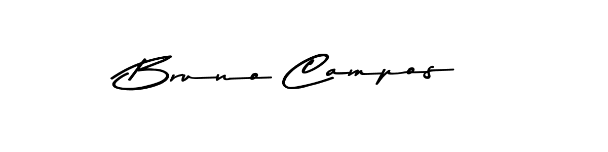 Create a beautiful signature design for name Bruno Campos. With this signature (Asem Kandis PERSONAL USE) fonts, you can make a handwritten signature for free. Bruno Campos signature style 9 images and pictures png