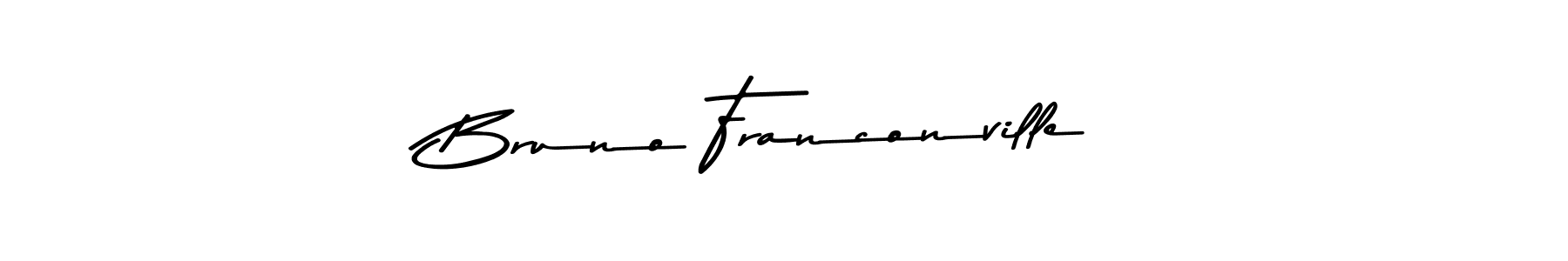 if you are searching for the best signature style for your name Bruno Franconville. so please give up your signature search. here we have designed multiple signature styles  using Asem Kandis PERSONAL USE. Bruno Franconville signature style 9 images and pictures png
