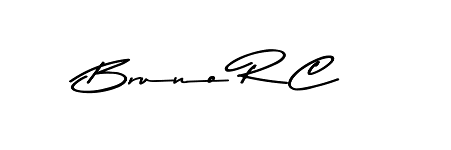 Bruno R C stylish signature style. Best Handwritten Sign (Asem Kandis PERSONAL USE) for my name. Handwritten Signature Collection Ideas for my name Bruno R C. Bruno R C signature style 9 images and pictures png