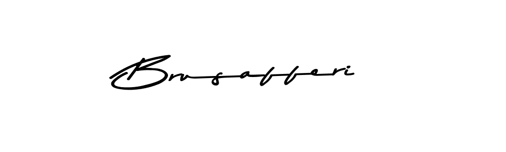 You can use this online signature creator to create a handwritten signature for the name Brusafferi. This is the best online autograph maker. Brusafferi signature style 9 images and pictures png