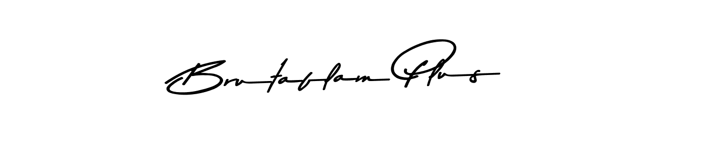 if you are searching for the best signature style for your name Brutaflam Plus. so please give up your signature search. here we have designed multiple signature styles  using Asem Kandis PERSONAL USE. Brutaflam Plus signature style 9 images and pictures png
