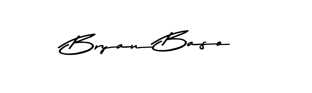 Here are the top 10 professional signature styles for the name Bryan Baso. These are the best autograph styles you can use for your name. Bryan Baso signature style 9 images and pictures png