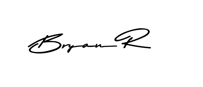 Asem Kandis PERSONAL USE is a professional signature style that is perfect for those who want to add a touch of class to their signature. It is also a great choice for those who want to make their signature more unique. Get Bryan R name to fancy signature for free. Bryan R signature style 9 images and pictures png