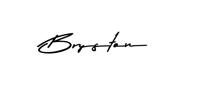 Create a beautiful signature design for name Bryston. With this signature (Asem Kandis PERSONAL USE) fonts, you can make a handwritten signature for free. Bryston signature style 9 images and pictures png