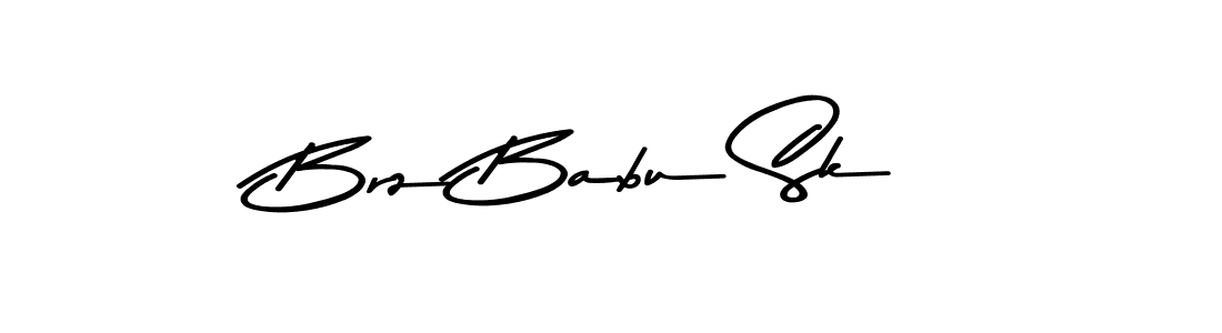 You should practise on your own different ways (Asem Kandis PERSONAL USE) to write your name (Brz Babu Sk) in signature. don't let someone else do it for you. Brz Babu Sk signature style 9 images and pictures png