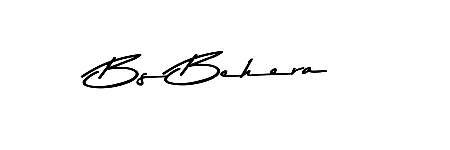 Create a beautiful signature design for name Bs Behera. With this signature (Asem Kandis PERSONAL USE) fonts, you can make a handwritten signature for free. Bs Behera signature style 9 images and pictures png