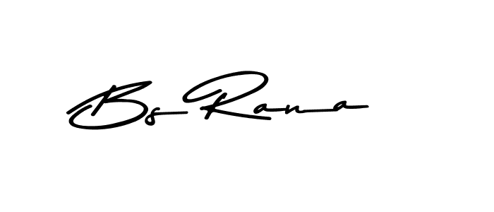 How to make Bs Rana signature? Asem Kandis PERSONAL USE is a professional autograph style. Create handwritten signature for Bs Rana name. Bs Rana signature style 9 images and pictures png