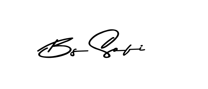 Design your own signature with our free online signature maker. With this signature software, you can create a handwritten (Asem Kandis PERSONAL USE) signature for name Bs Sofi. Bs Sofi signature style 9 images and pictures png