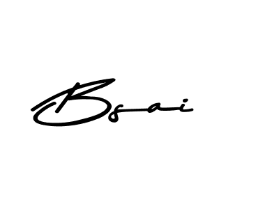 Make a beautiful signature design for name Bsai. Use this online signature maker to create a handwritten signature for free. Bsai signature style 9 images and pictures png