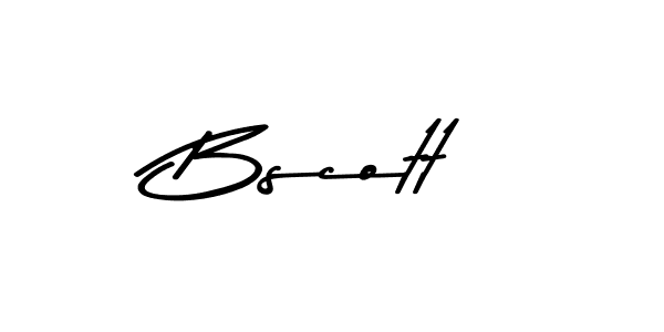 How to Draw Bscott signature style? Asem Kandis PERSONAL USE is a latest design signature styles for name Bscott. Bscott signature style 9 images and pictures png