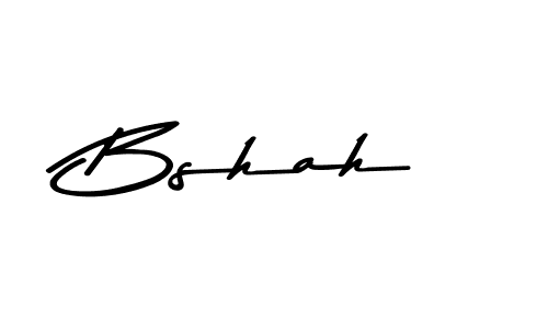 The best way (Asem Kandis PERSONAL USE) to make a short signature is to pick only two or three words in your name. The name Bshah include a total of six letters. For converting this name. Bshah signature style 9 images and pictures png