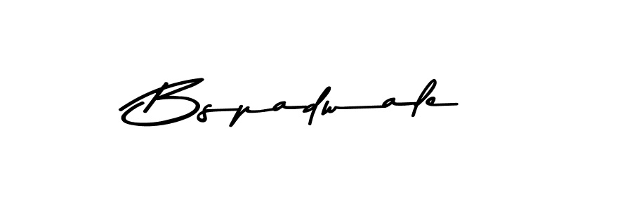 Make a beautiful signature design for name Bspadwale. With this signature (Asem Kandis PERSONAL USE) style, you can create a handwritten signature for free. Bspadwale signature style 9 images and pictures png