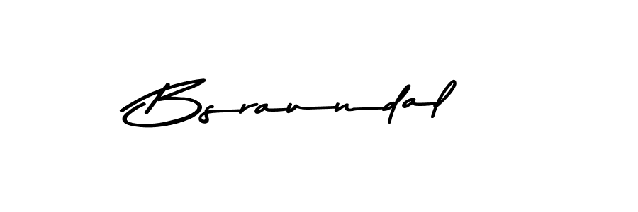 Create a beautiful signature design for name Bsraundal. With this signature (Asem Kandis PERSONAL USE) fonts, you can make a handwritten signature for free. Bsraundal signature style 9 images and pictures png