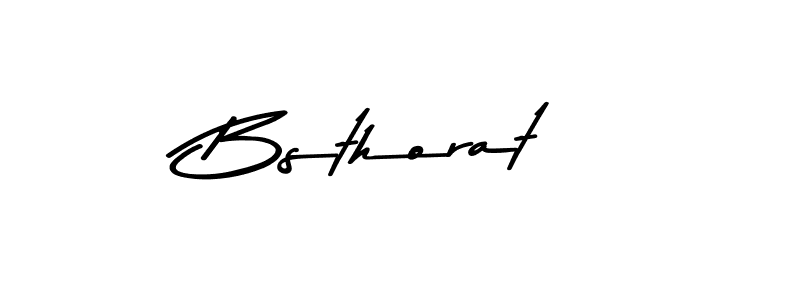 Make a beautiful signature design for name Bsthorat. Use this online signature maker to create a handwritten signature for free. Bsthorat signature style 9 images and pictures png