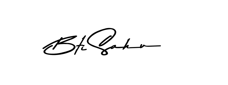 Make a beautiful signature design for name Bti Sahu. Use this online signature maker to create a handwritten signature for free. Bti Sahu signature style 9 images and pictures png