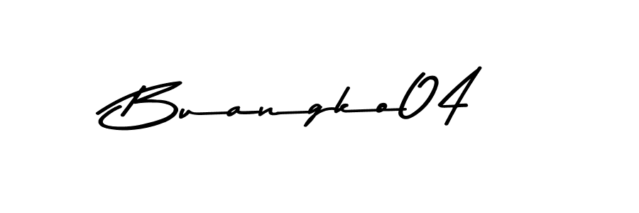 How to make Buangko04 signature? Asem Kandis PERSONAL USE is a professional autograph style. Create handwritten signature for Buangko04 name. Buangko04 signature style 9 images and pictures png