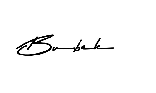 This is the best signature style for the Bubek name. Also you like these signature font (Asem Kandis PERSONAL USE). Mix name signature. Bubek signature style 9 images and pictures png