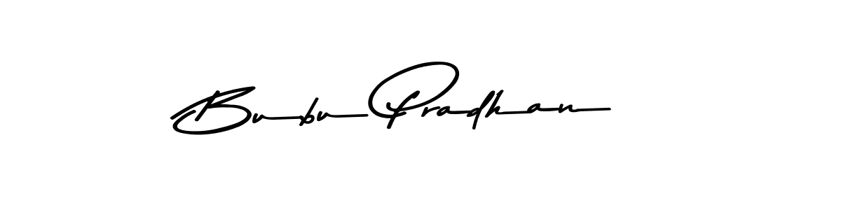 Use a signature maker to create a handwritten signature online. With this signature software, you can design (Asem Kandis PERSONAL USE) your own signature for name Bubu Pradhan. Bubu Pradhan signature style 9 images and pictures png