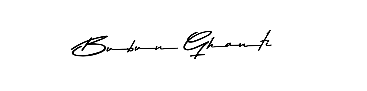 if you are searching for the best signature style for your name Bubun Ghanti. so please give up your signature search. here we have designed multiple signature styles  using Asem Kandis PERSONAL USE. Bubun Ghanti signature style 9 images and pictures png