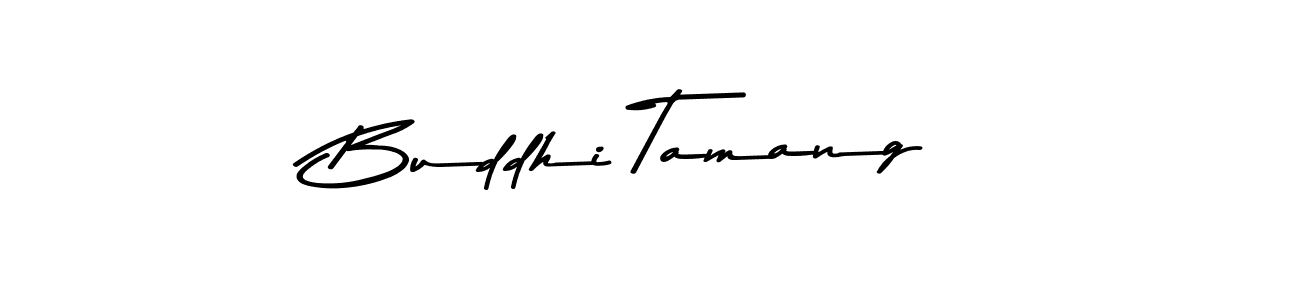 Use a signature maker to create a handwritten signature online. With this signature software, you can design (Asem Kandis PERSONAL USE) your own signature for name Buddhi Tamang. Buddhi Tamang signature style 9 images and pictures png