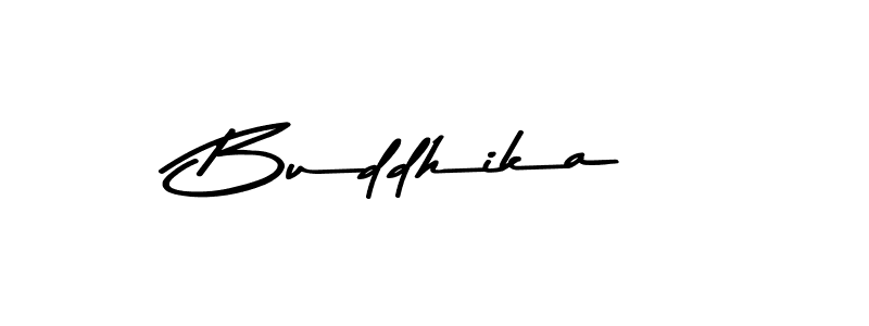 Create a beautiful signature design for name Buddhika. With this signature (Asem Kandis PERSONAL USE) fonts, you can make a handwritten signature for free. Buddhika signature style 9 images and pictures png