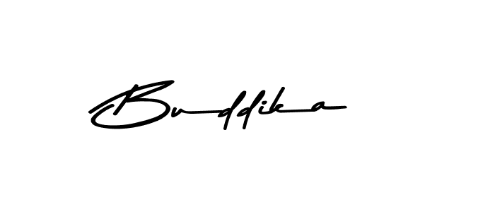 Create a beautiful signature design for name Buddika. With this signature (Asem Kandis PERSONAL USE) fonts, you can make a handwritten signature for free. Buddika signature style 9 images and pictures png