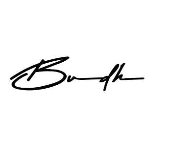 How to make Budh name signature. Use Asem Kandis PERSONAL USE style for creating short signs online. This is the latest handwritten sign. Budh signature style 9 images and pictures png