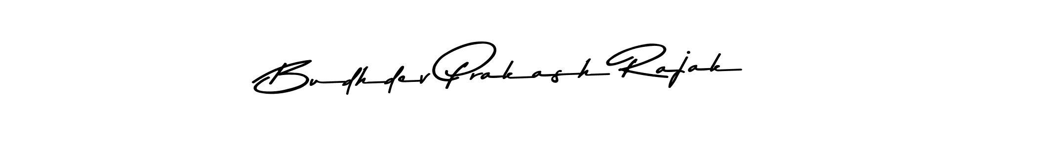 Make a beautiful signature design for name Budhdev Prakash Rajak. With this signature (Asem Kandis PERSONAL USE) style, you can create a handwritten signature for free. Budhdev Prakash Rajak signature style 9 images and pictures png