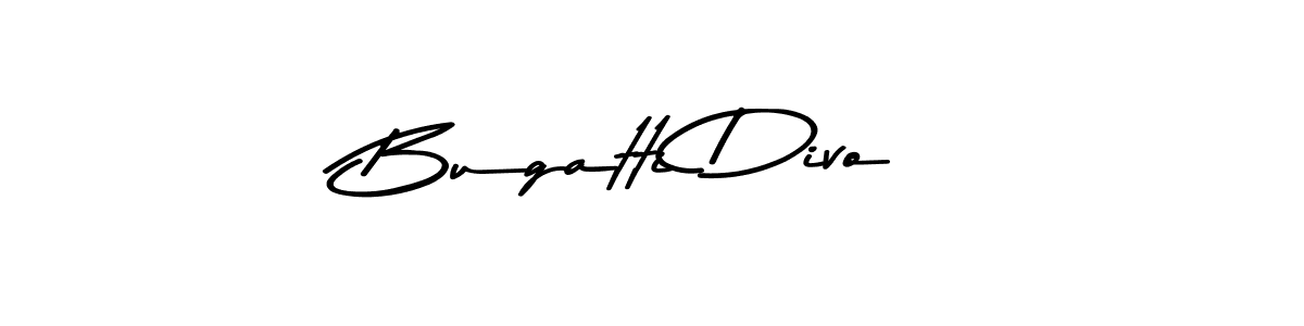 Use a signature maker to create a handwritten signature online. With this signature software, you can design (Asem Kandis PERSONAL USE) your own signature for name Bugatti Divo. Bugatti Divo signature style 9 images and pictures png